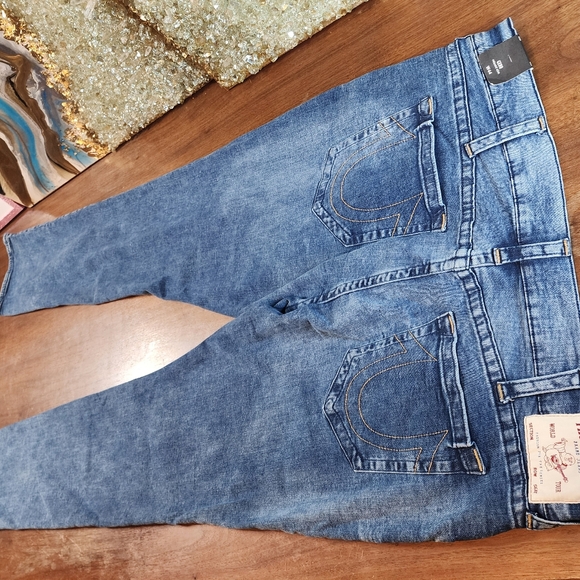 True Religion Geno Relaxed Slim Jeans W44 L32 NWT - Picture 10 of 10